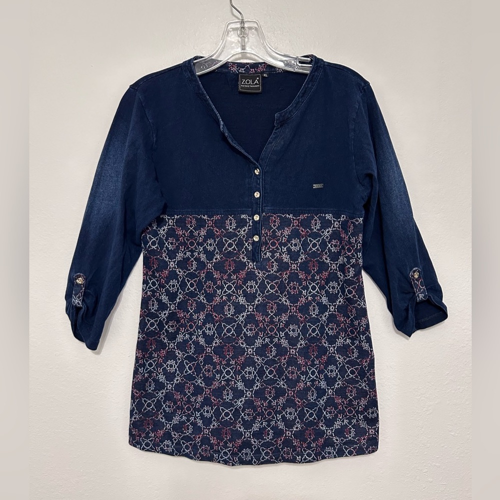 ZOLA earthly fashions top women size XL